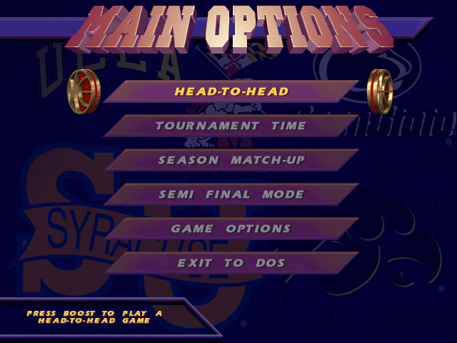 College Slam screenshot 3 for Super Nintendo